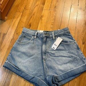 Lee Women's Light Blue Jean Shorts